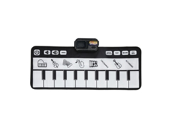 Ats-tapete Musical Para Niños Piano Teclado Suelo Juguete Educatsivo 80x30cm