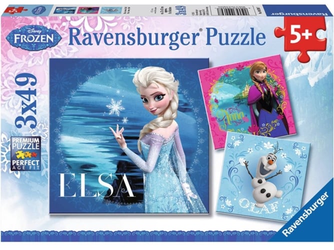 Puzzle RAVENSBURGUER Disney Frozen (Edad Mínima: 5 - 49 Piezas)