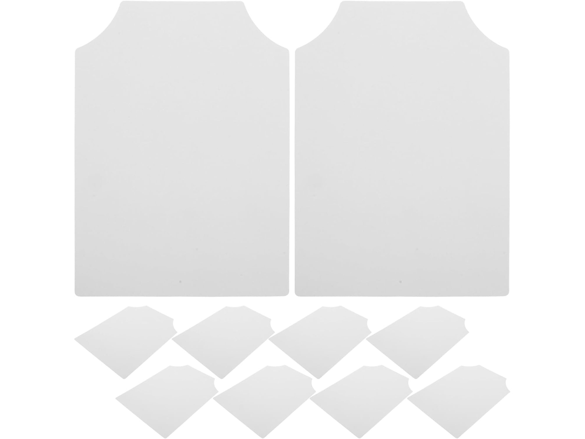 Insertos De Cartón Blanco Para Carpetas, 50 Hojas, 32 X 235 Cm, 350 G/m² – Cartulinas Plegables