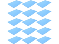 Paquete de 25 organizadores de archivos A4 de plástico azul impermeable. SFUSHOS