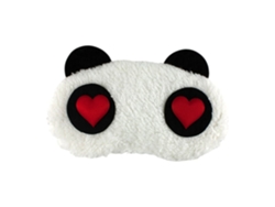 Máscara De Pelúcia De Panda Adorável, Perfeita Para Relaxar Durante Os Viajes*.