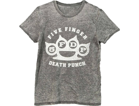 Camiseta ROCKINSTONE Five Finger Death Punch Brass Knuckle (XL)