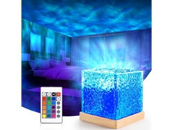 Projetor criativo de céu estrelado em LED com controle remoto para decoração de quartos e festas. ZYBLSSBB