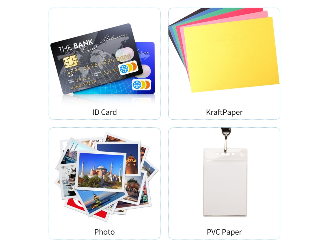 Furadeira de Furo Único Metálica Pesada com Capacidade para 10 Folhas A4, Ajustável para Papel, Pvc, Cartões KW TRIO