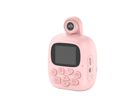 Cámara Cámara de impresión instantánea 1080P Video HD Rosa