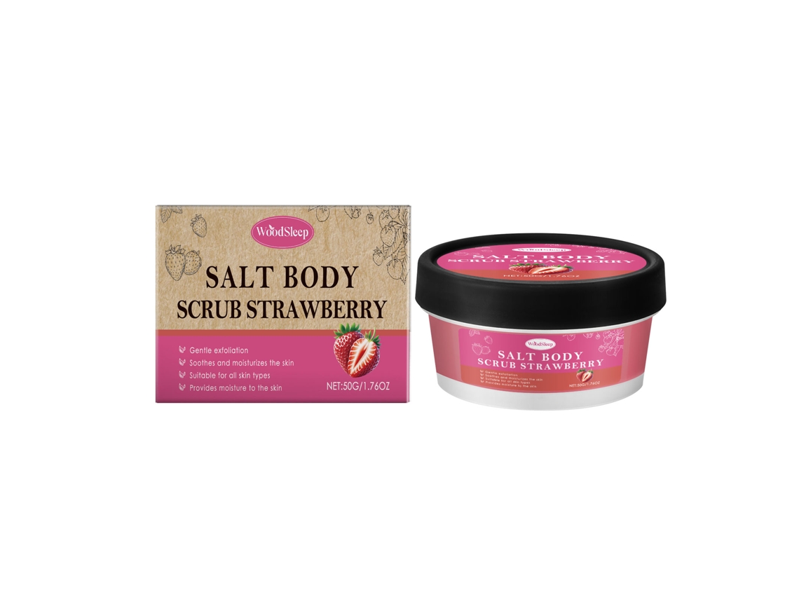 Gel exfoliante corporal de fresa