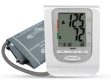 De Brazo Con pantalla grande y 180 memorias generica health wellness ba4010 muñeca and registros