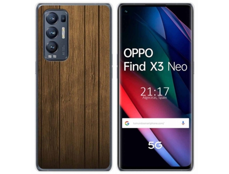 Carcasa Oppo Find X3 Neo TUMUNDOSMARTPHONE Dibujos Multicolor