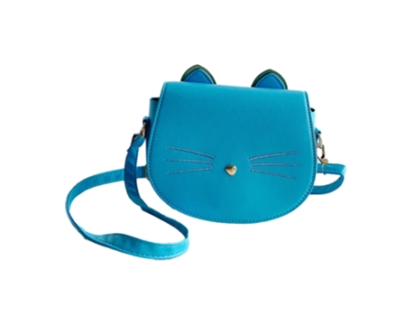 Mini Bolso De Hombro Para Chicas De Moda, Lindo Bolso Cruzado Con Monedas, Azul ZMDECQNA