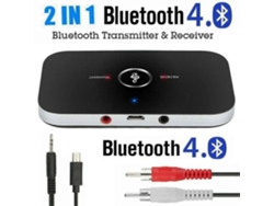 Transmisor y receptor Bluetooth 2 en 1 Transmisor de audio auxiliar inalámbrico... Rosewell