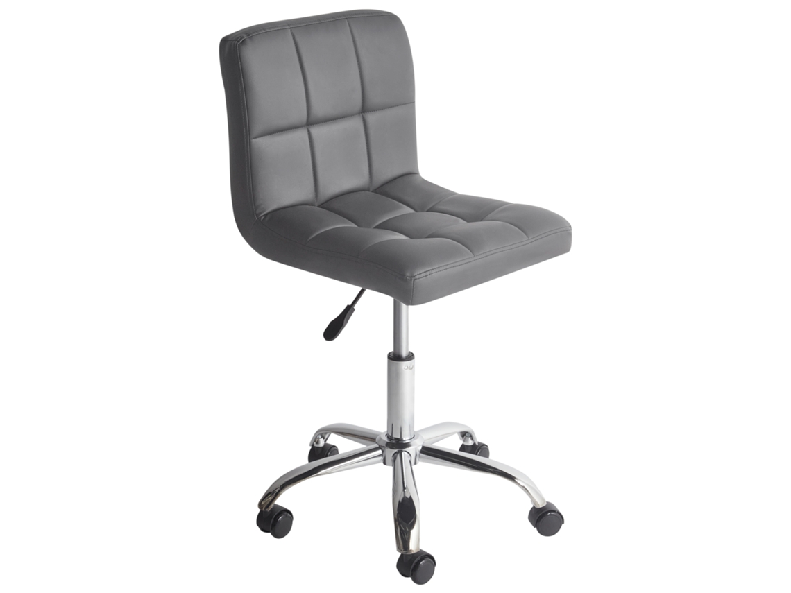 Silla de Escritorio Operativa BELIANI Marion (Gris - Poliéster -38x44x79-93 cm)