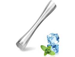 Mortero Profesional De Acero Inoxidable Para Cócteles, 8 Pulgadas