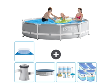 Piscina Tubular INTEX 26702GN-CB15 (4485 L - 305x76cm)