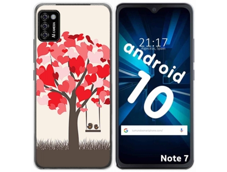 Carcasa Cubot Note 7 TUMUNDOSMARTPHONE Dibujos Multicolor