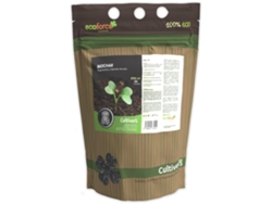 CULTIVERS Biochar 20 L (4kg) Carbón para Huerto, Césped, Compost y Plantas. Biocarbón Regenerador y Mejorador de suelo. Carbón Vegetal Acondicionador