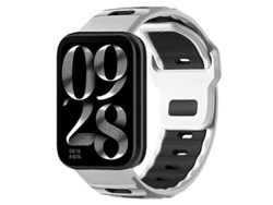 Pulseira De Silicone Bicolor Com Encaixe Plano Xdfind