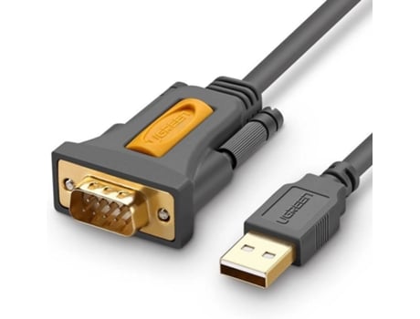 Cable UGREEN (USB - 1m - Negro)