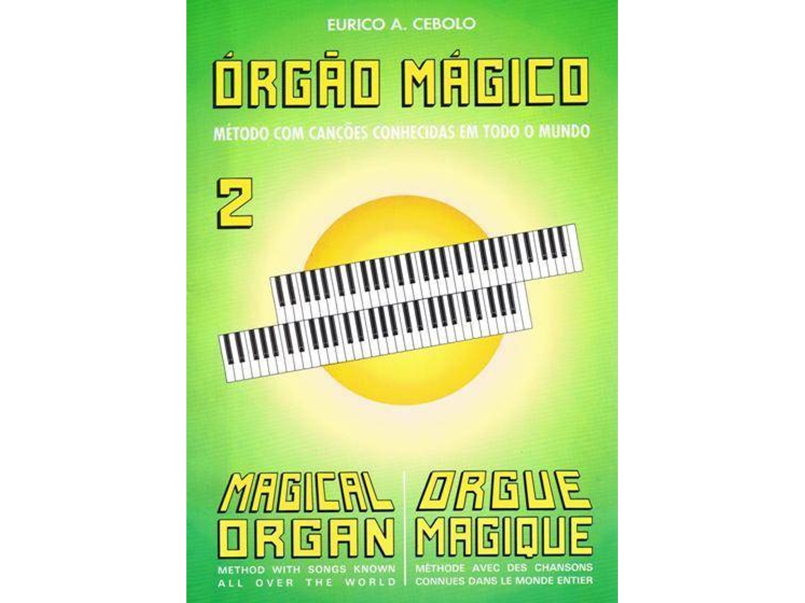 Libro EURICO CEBOLO Órgano Mágico 2 (Portugués)