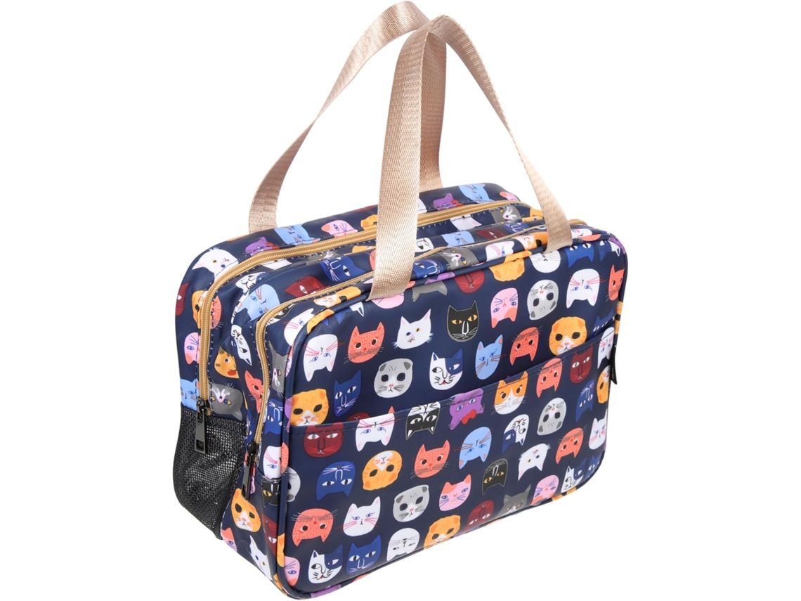 Neceser De Viaje, Bolsa De Aseo Impermeable, Organizador De Cosméticos Con Cremallera
