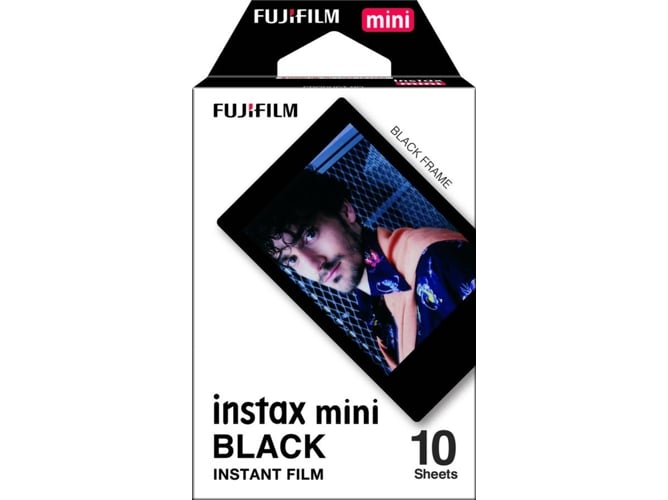 Recargas papel fotográfico FUJIFILM Instax Mini negro