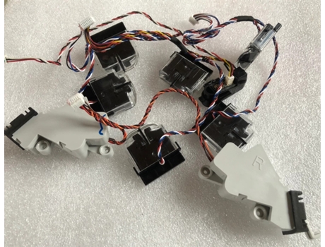 1 Juego (LR) Sensor de acantilado para aspiradora Xiaomi Robot Roborock T6 piezas de aspiradora