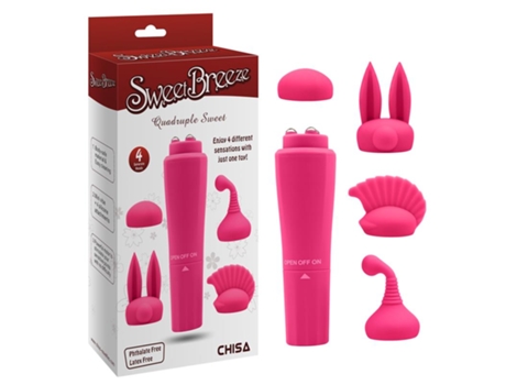 Estimulador Con 4 Cabezales Sweet CHISA