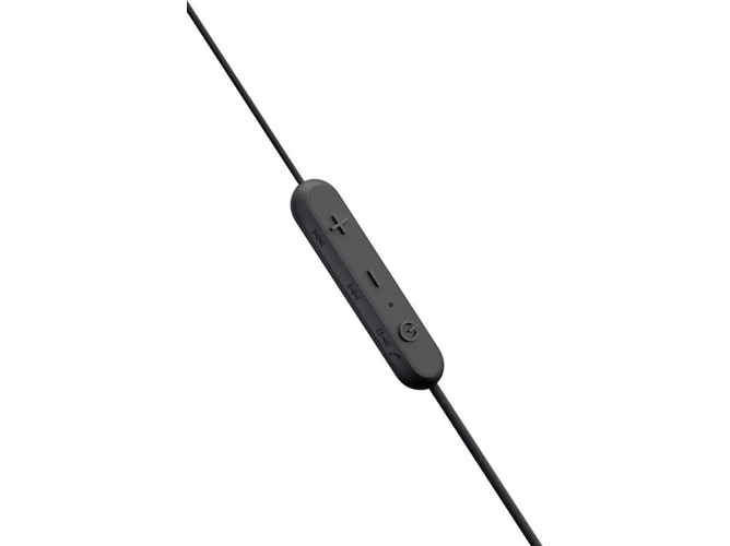 Auriculares Bluetooth SONY Wic300 (In Ear - Micrófono - Negro)