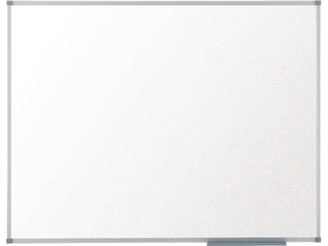 Pizarra Blanca NOBO Prestige (1200x900mm - Esmalte - Magnético: Sí) — Marco de aluminio | Bandeja extraíble