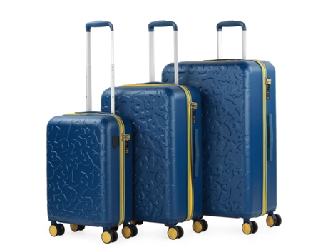 Juego 3 Maletas De Viaje Rígidas Zion ABS (55X36x20 / 66X43x25 / 75X49x27 Cm - 40/70/99L) LOIS