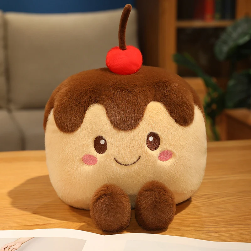 (marrón, 30 Cm) Muñeco De Peluche Con Forma De Pastel, Muñeco De Manualidades Para Niños