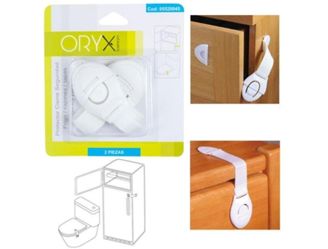 Protector cierre seguridad frigorífico / cajon (bister 2 piezas)