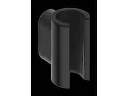 Soporte de ducha Hansgrohe Porter Fine, 28885340, cromo negro cepillado