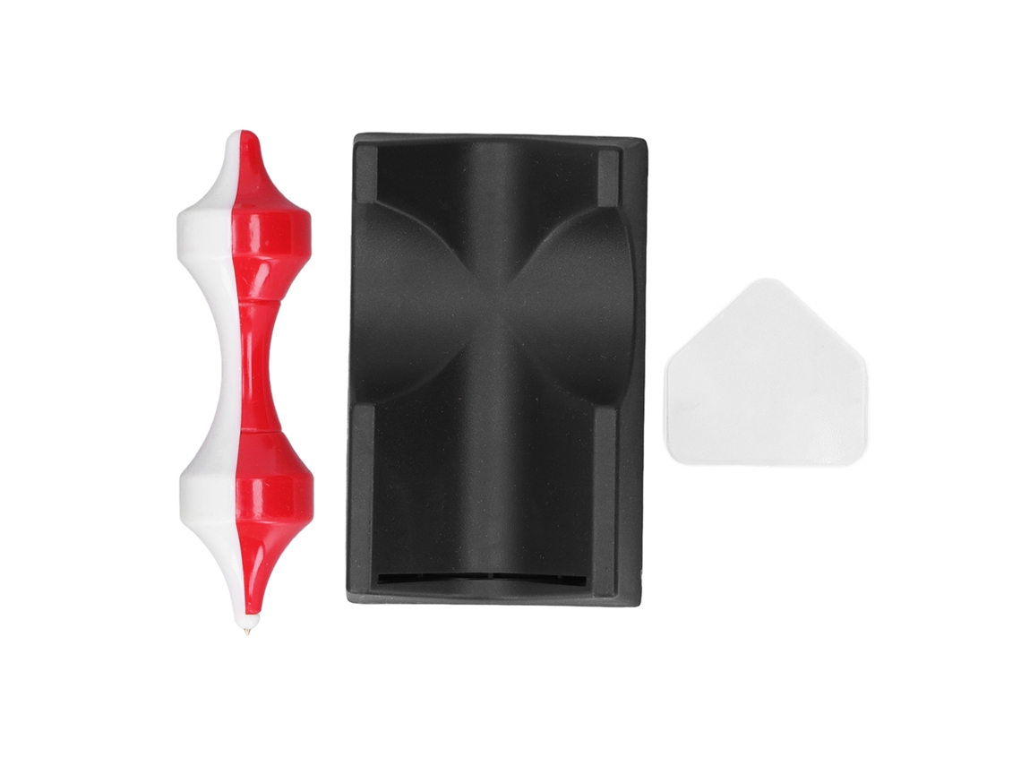 Bjww-Gyroscope Juguete flotante de levitación magnética para niños Decoración educativa Antigravedad Rojo Blanco