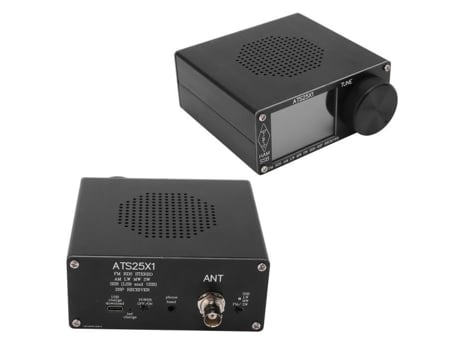 Receptor de Radio Portátil de Aluminio HURRISE con Pantalla Táctil a Color de 2,4 Pulgadas