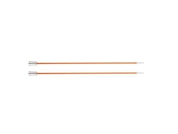 Agujas de tejer simples de aluminio Knit Pro Zing de 25 cm x 2,75 mm, color naranja Kp47234 Knitpro