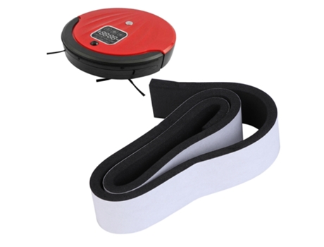 Protector de parachoques de goma, almohadilla negra para iRobot Roomba serie 400, 500, 600, 700, 1 ud.