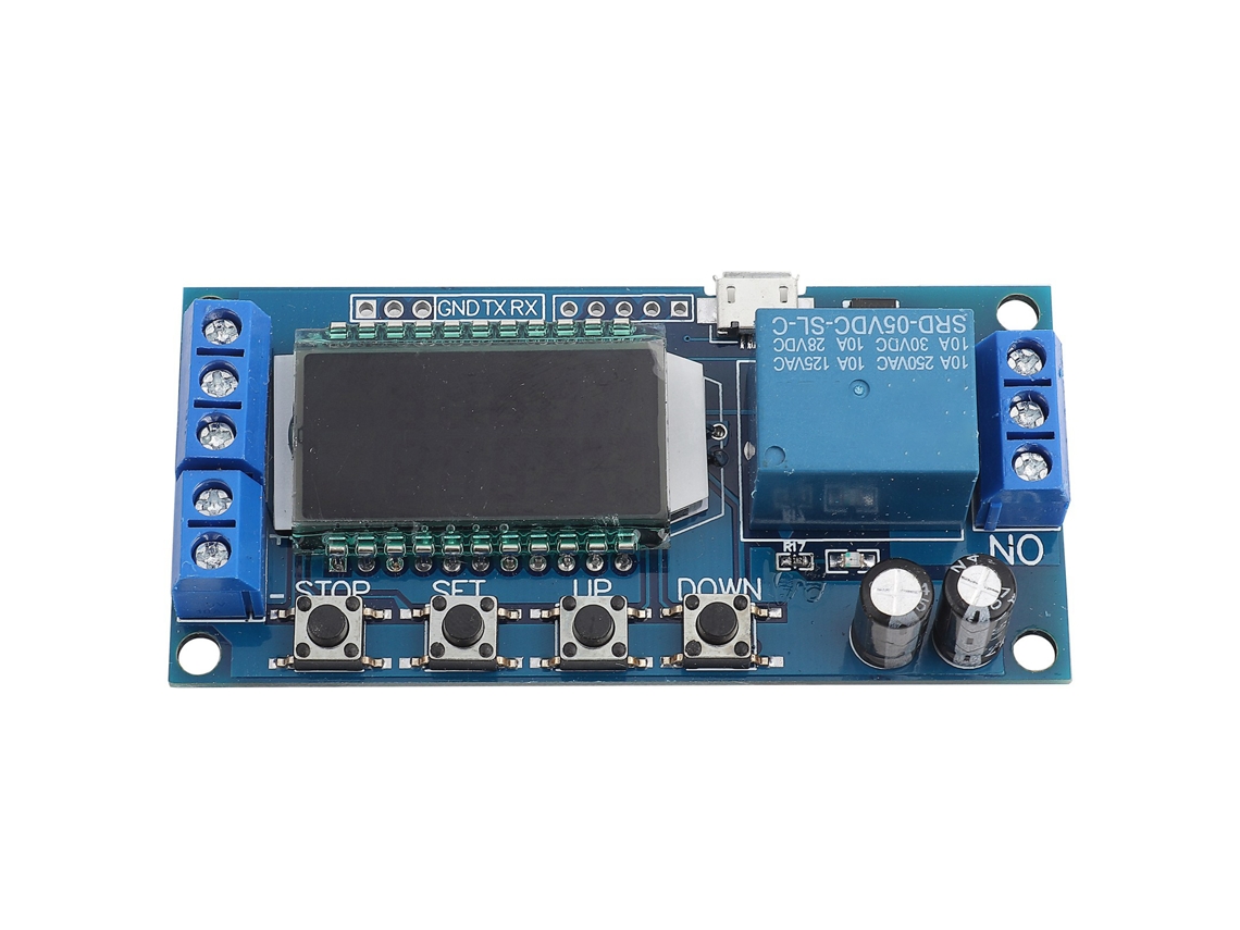Módulo de relé temporizador Veloriskku con interruptor electrónico de ciclo retardado de encendido/apagado Xy Lj02