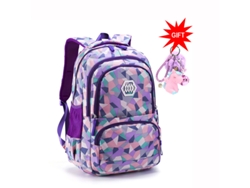 Mochila Escolar Grande para Niña Mochila Infantil Estampada para Escuela Primaria SIURN