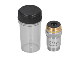 Lente Objetivo Acromática 10x Para Microscopio De Alta Potencia, Interfaz De 20,2 Mm, Accesorio.