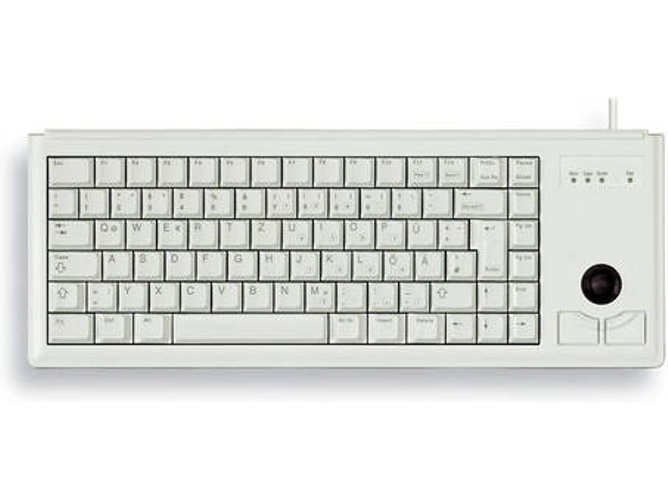 Teclado CHERRY G84-4400 (Con Cable - Layout Alemán - Teclado Numérico)