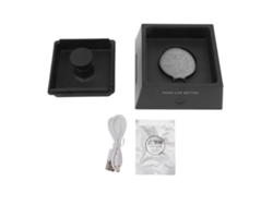 Cenicero Electrónico Sin Humo, Recargable Por Usb, Inteligente, Multifuncional, Abs, Negro, Para El Hogar Y La Oficina.