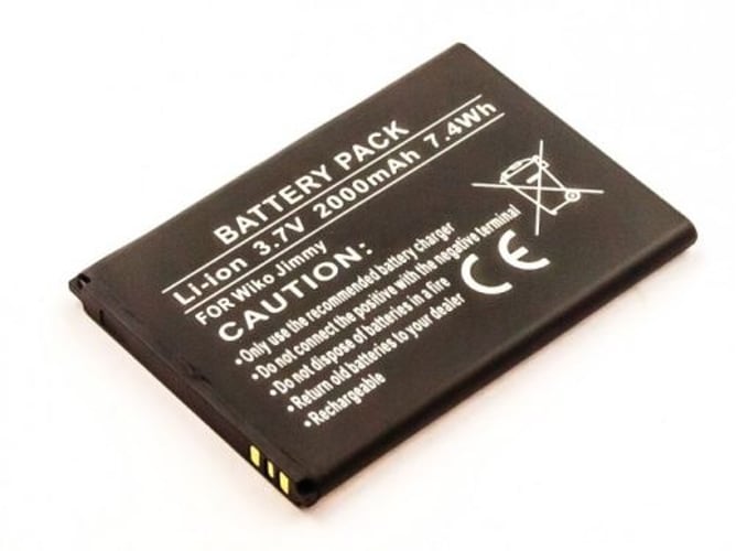 Batería INDIGO BIRD 2000mAh 3.7V para Smartphone Wiko Jimmy