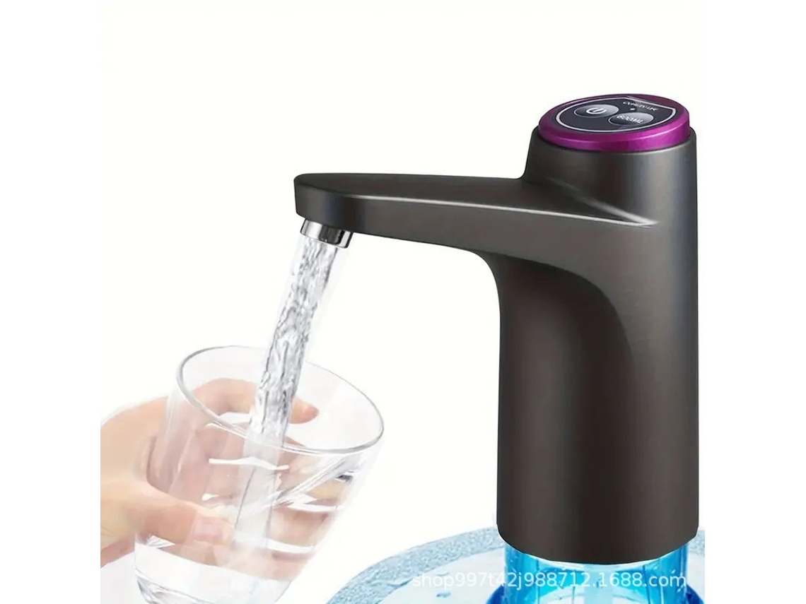 Dispensador de agua portátil universal de 3, 4 y 5 galones con carga USB e interruptor de apagado automático Siurn