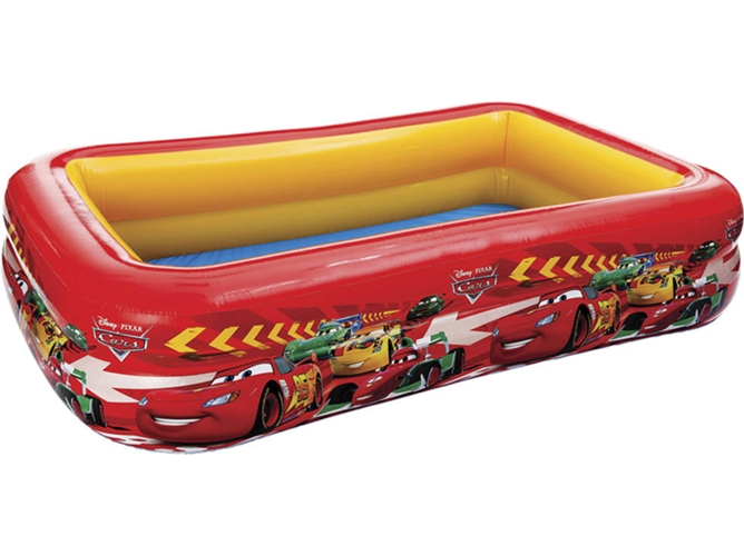 Piscina Hinchable Infantil INTEX Cars (770l - 262x175x56cm)