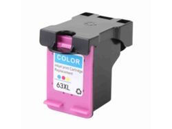 Cartucho de tinta recargable HP63 XL para impresoras HP 2130, 3630, 4520 y 4650