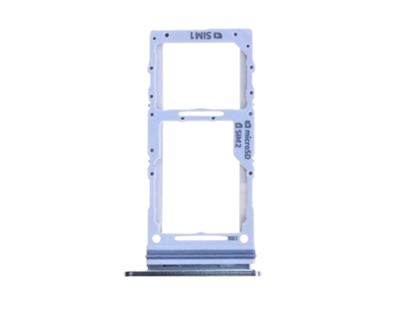 Bandeja Tarjeta SIM de Repuesto para Samsung Galaxy Note 10 Plus blanco CLAPPIO