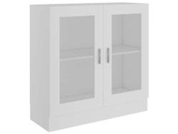 Vitrina Derivada de Madera Blanca MAISON EXCLUSIVE 82,5x30,5x80 cm
