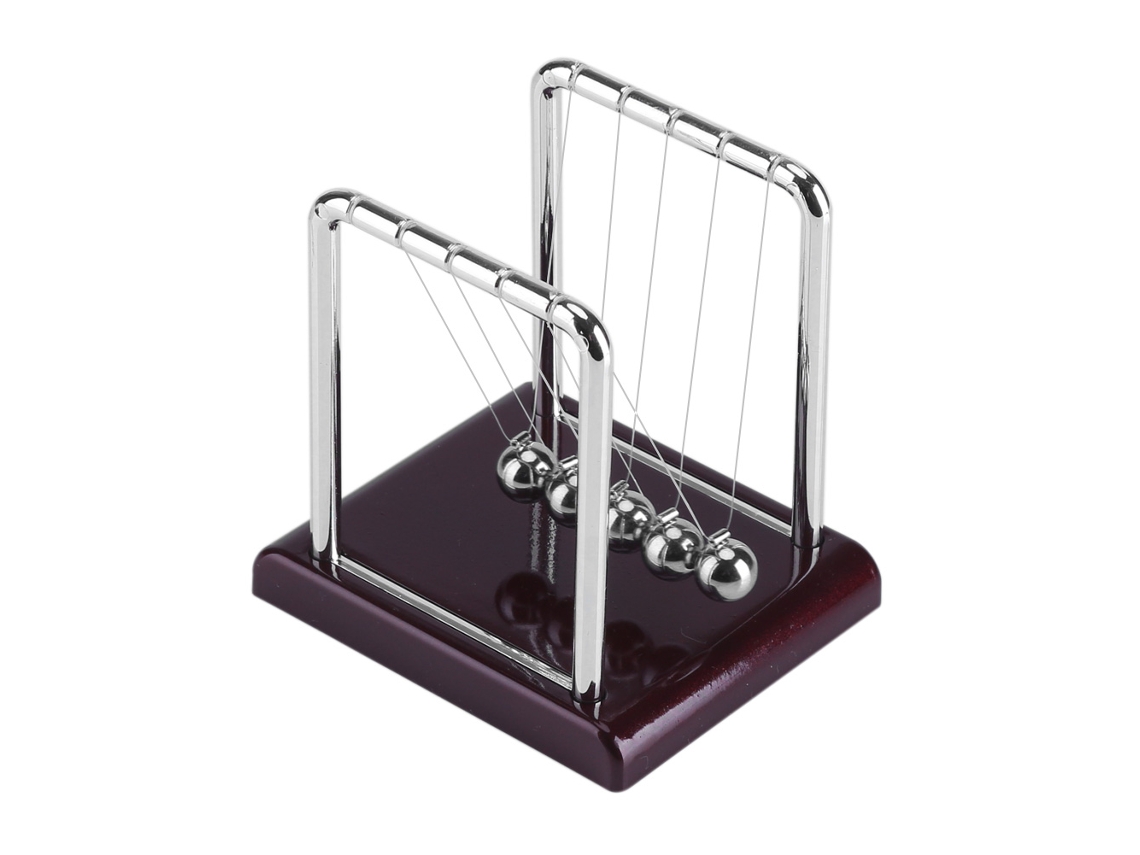 Balanza de acero con bola magnética, juguete de escritorio, ciencia, física, diversión