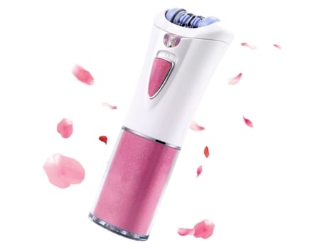 Depiladora facial, depilación facial inalámbrica para mujeres, depiladora facial y corporal, mini depiladora eléctrica con luz LED, recortadora de ...