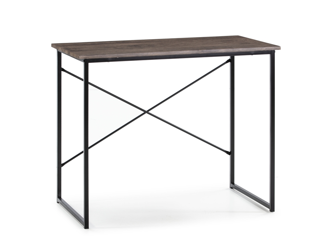 Mesa de Escritorio Cáceres Negro, 90 x 50 x 74 cm